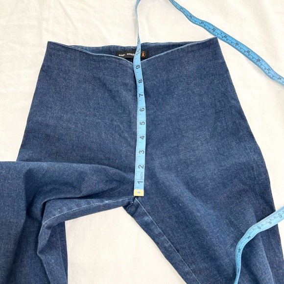 Cop.Copine Flared Cropped Flat Front Pant - Picture 7 of 15